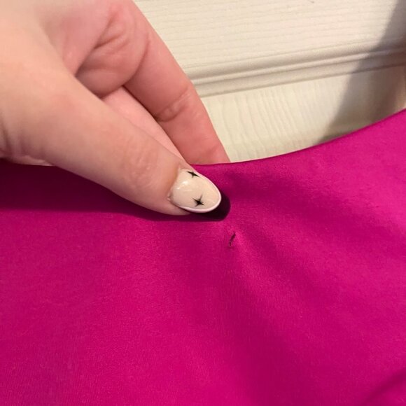 Athleta Womens NWT Purple Colorblock Coastline One Piece Swimsuit Small - Picture 9 of 10